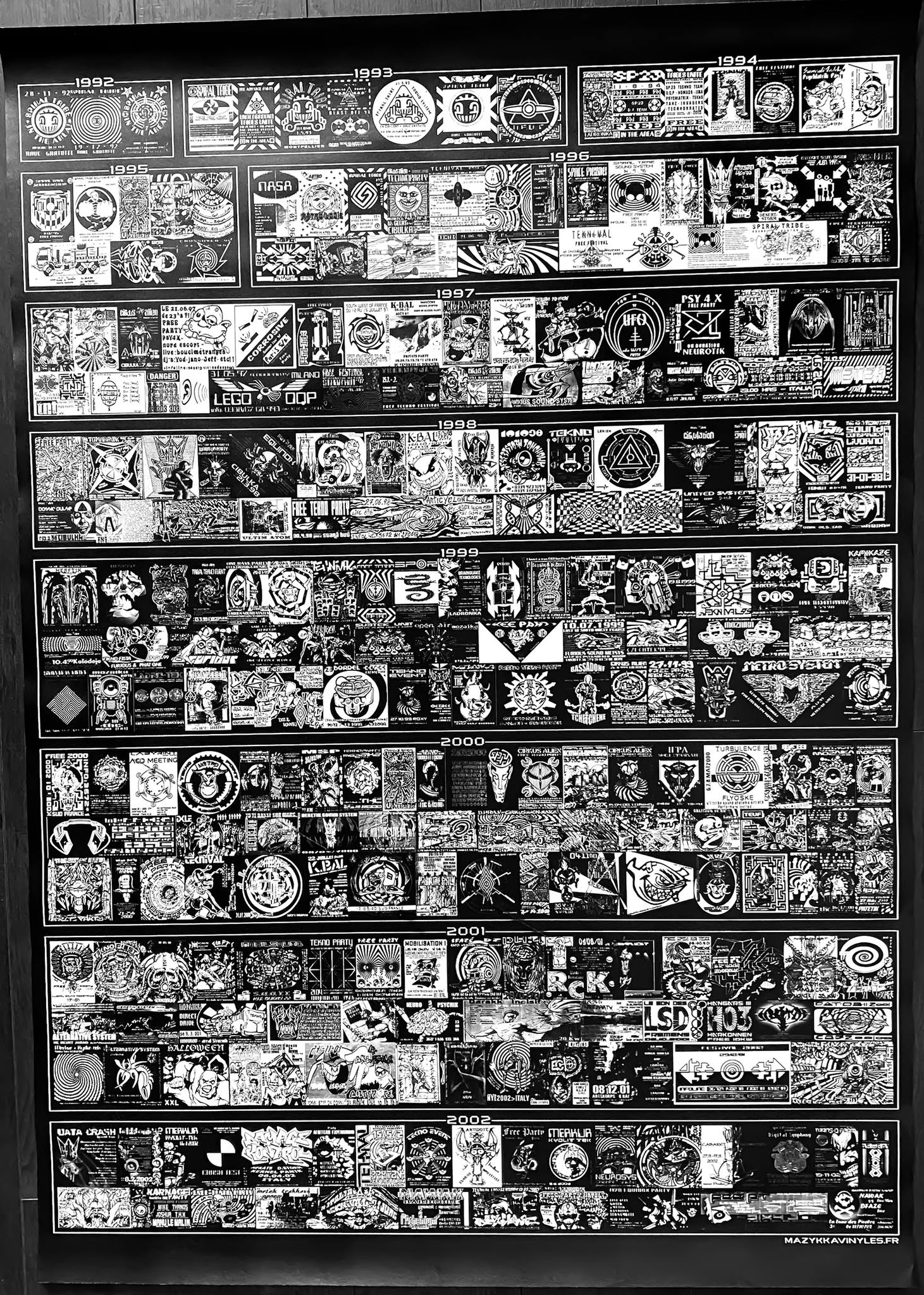 Affiche Flyer avec date