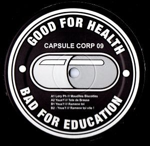 Capsule Corp 09 - vinyle techno