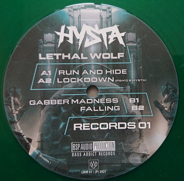 Lethal Wolf Records 01 - vinyle hardcore