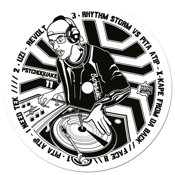 Psychoquake 11 - vinyle freetekno