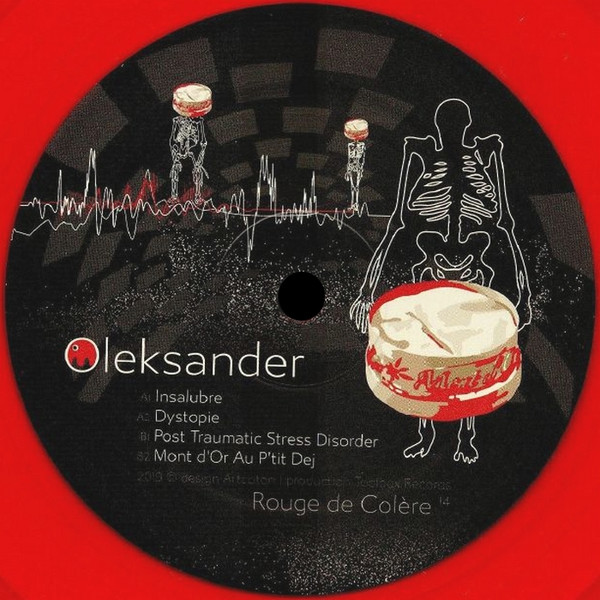 Rouge De Colère 14 - vinyle hardcore